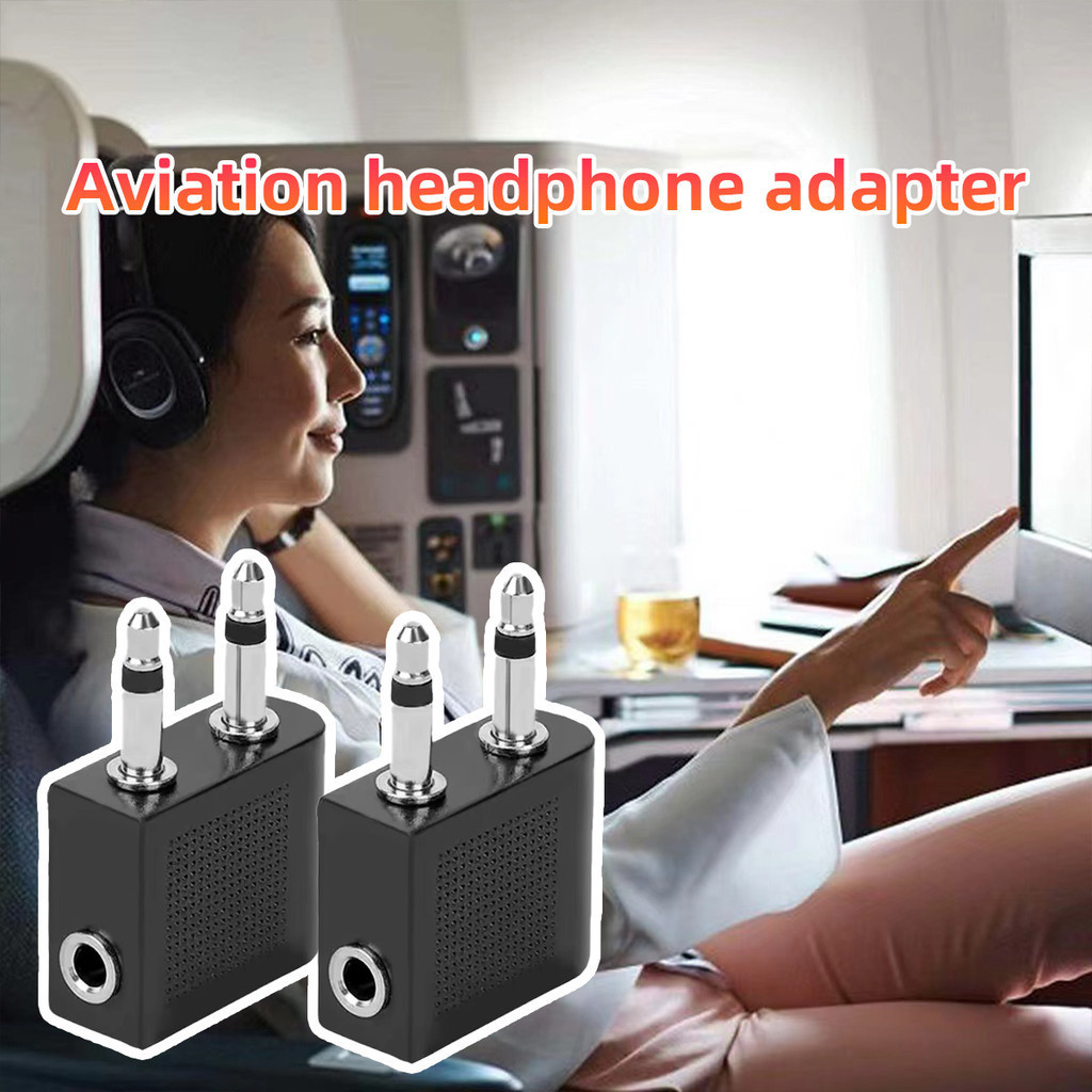 Converter For Airplane Travel Headphone 3.5mm airplane headphone ...
