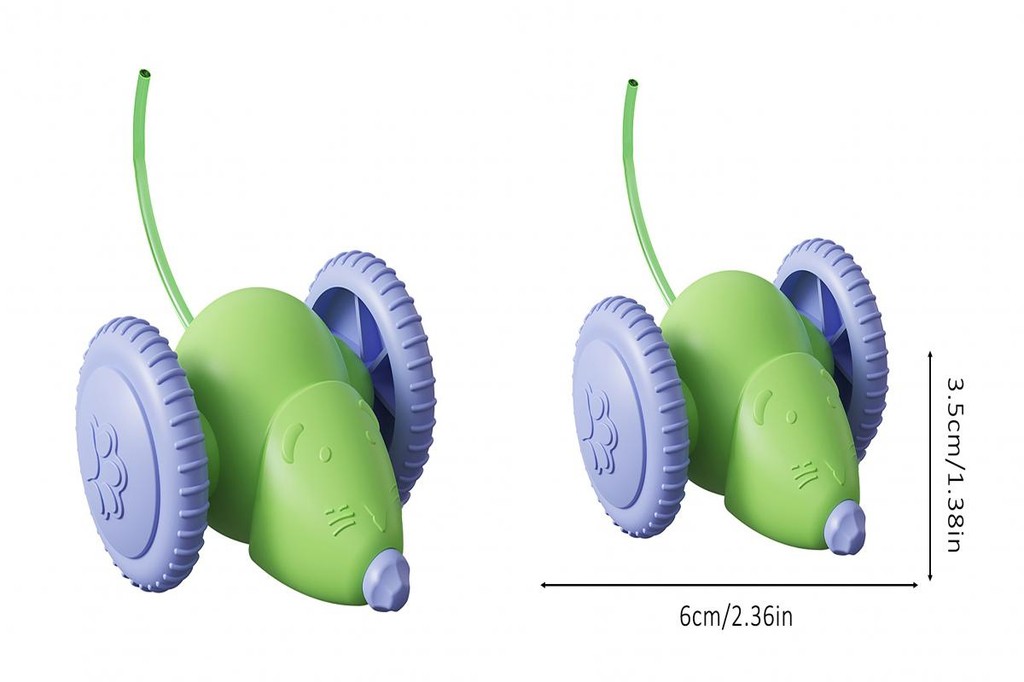 RAN Motion Sensor Cat Toy Automatic Obstacle Avoidance Cat Toy ...