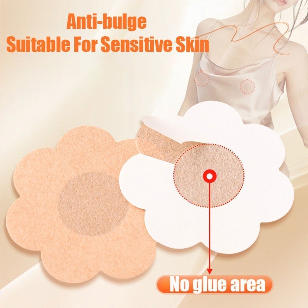 50/100pcs Non-Woven Fabric Disposable Nipple Patch Ultra-thin ...