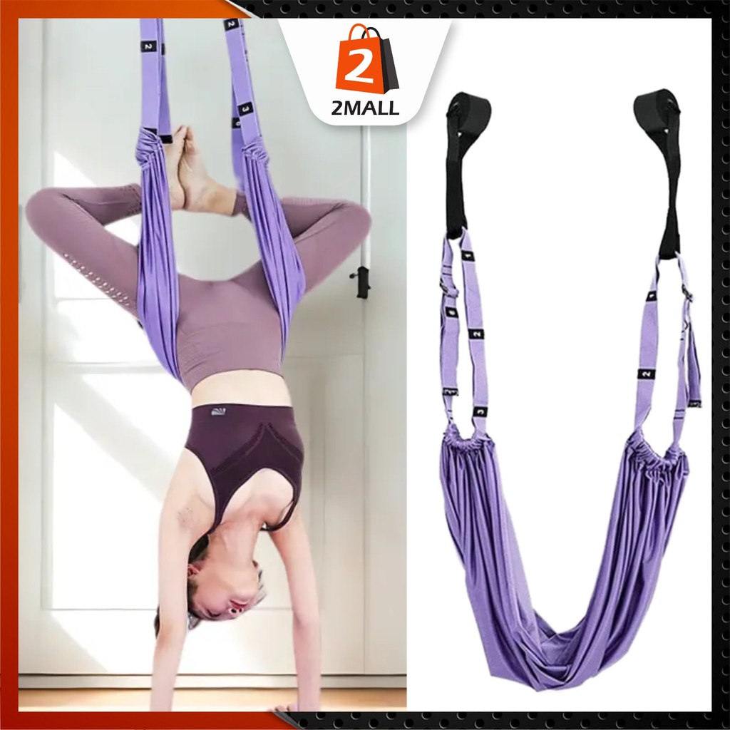 Sensory Swing Zhaomeidaxi 1 Set Yoga Swing, Yoga Stretching Equipment Leg Stretcher Strap Door Backbend Assist Sex Swing