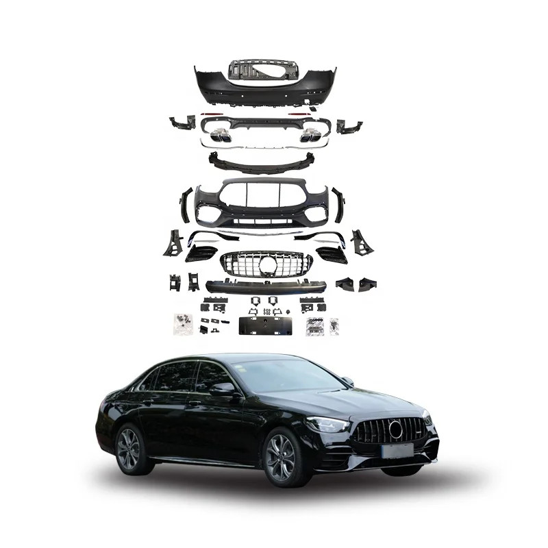 GBT mercedes w213 body kit Modification Parts Facelift For Mercedes ...
