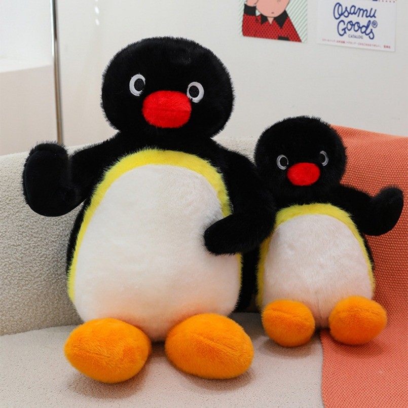 45/60/85cm Stuffed Toy Pingu Penguin Soft Kawaii Cuddly Toys Plush Toy ...