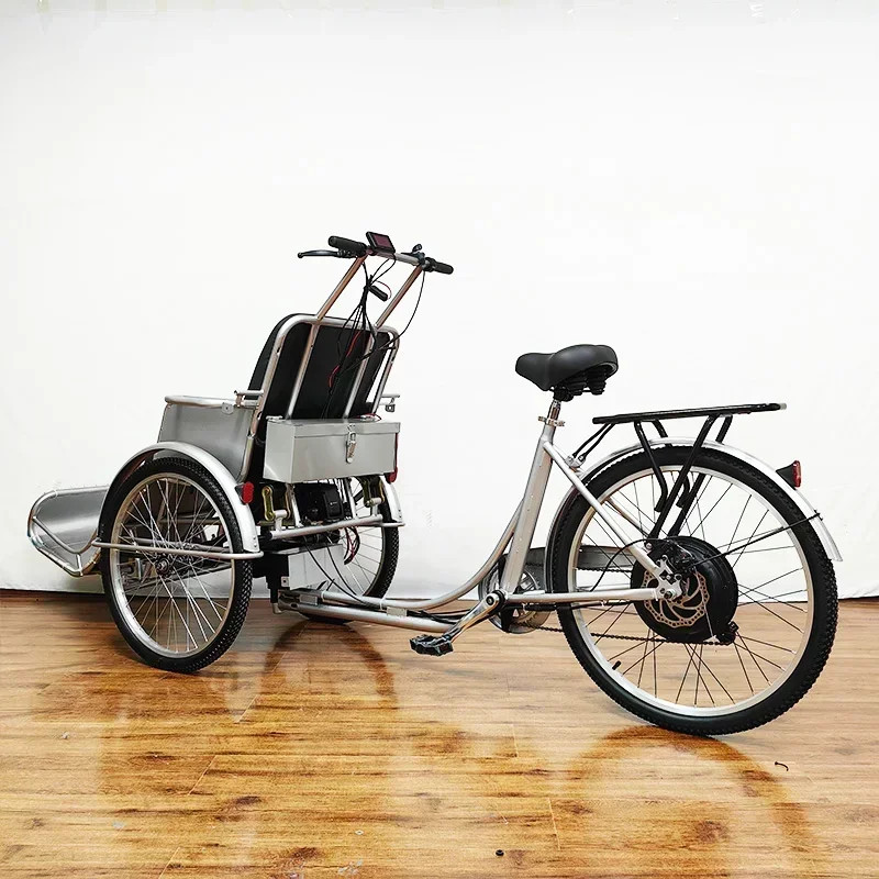 Factory Sale 26 inch 48v 1000w motorized electric passenger auto E ...