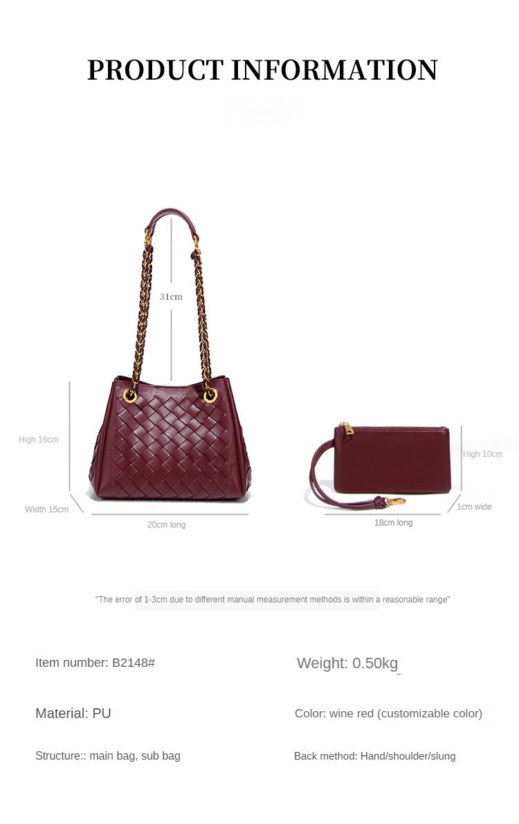 Small Parachute Chain Bag