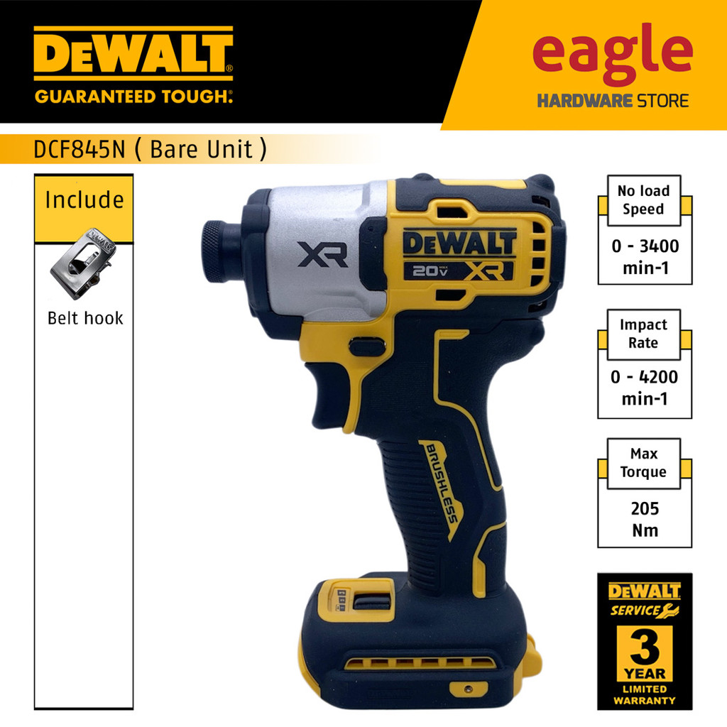 Dewalt DCF845N-B1 1/4