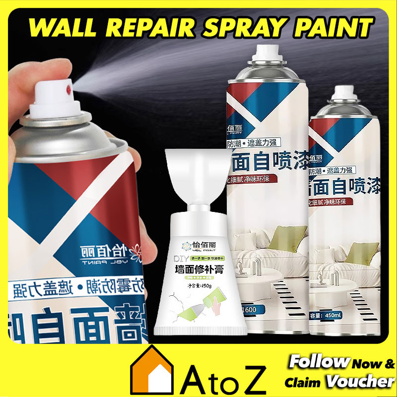 Repairer Fixer White Paint Wall Spray Wall Crack Filler Wall Cement ...