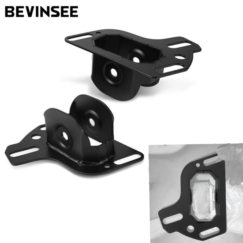 BEVINSEE Rear Toe-In Adjustable Rear Trailing Arm Bracket for BMW E36 ...