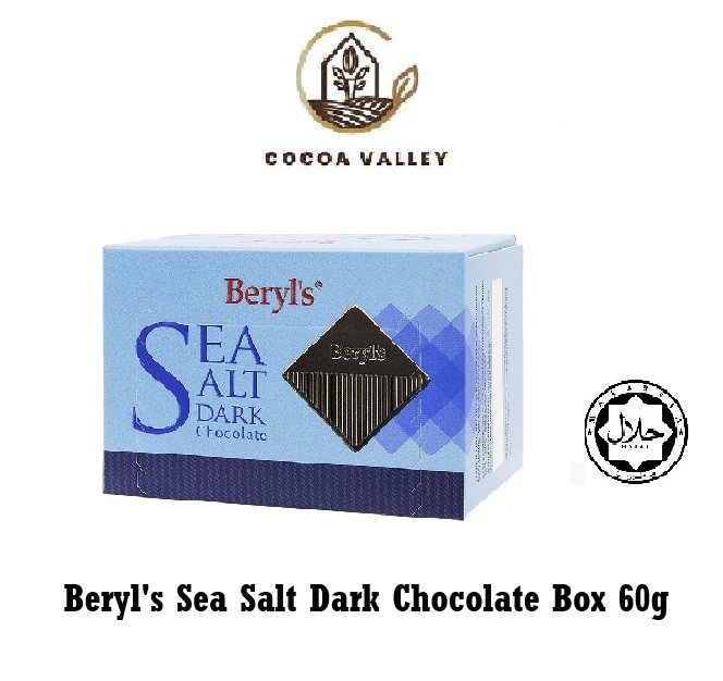 Beryl's Dark Chocolate with Sea Salt 60g | Shopee Malaysia