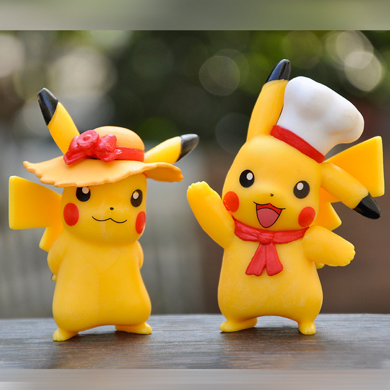 Pikachu Pvc Pokmon Figure Blind Box Desktop Decor For And Fans ...