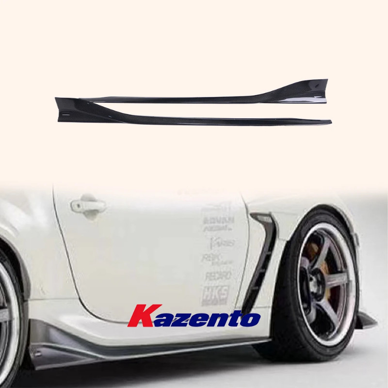 2022+ Toyota GR 86 - VR Style Carbon Fiber Side Skirts w/ Winglet