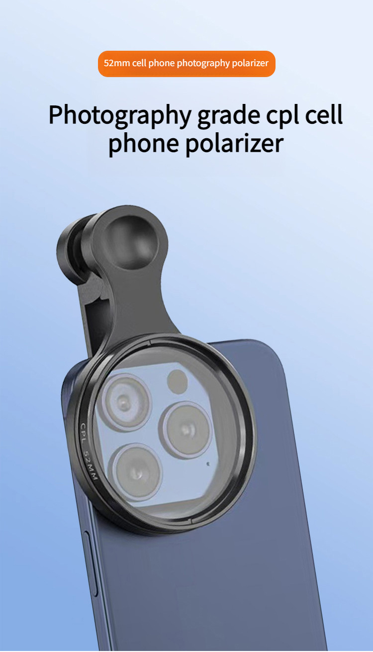 Professional/Clear Phone Polarizer Lens/Photography Accessories【Reduce ...