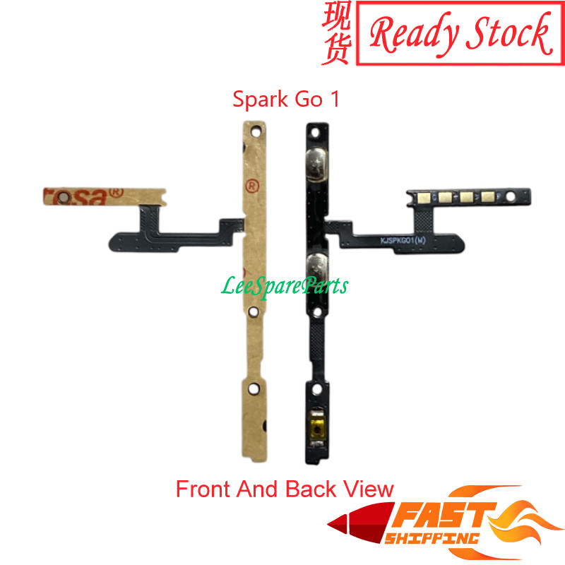 Tecno Spark Go 1 Power On Off Volume Switch Button Flex Ribbon For ...