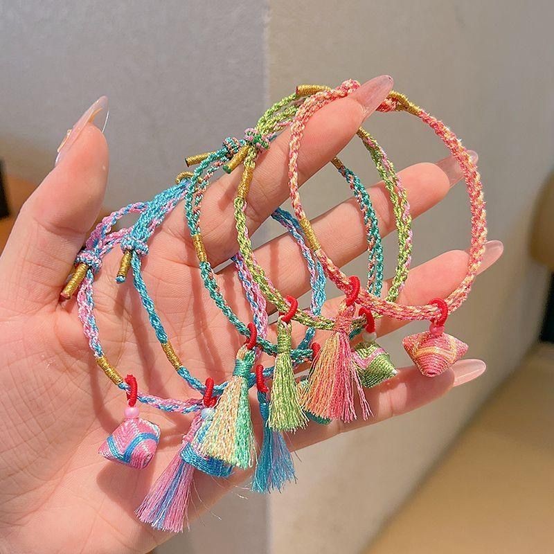 Dragon Boat Festival Five-Color Rope Fashion Bracelet 2025 New Cartoon ...