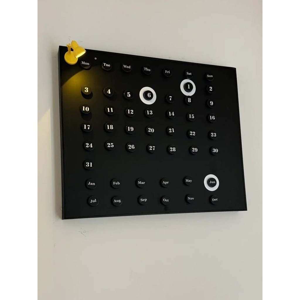 Digital Calendar Meter Box Decoration And Painting Logo Plate ...