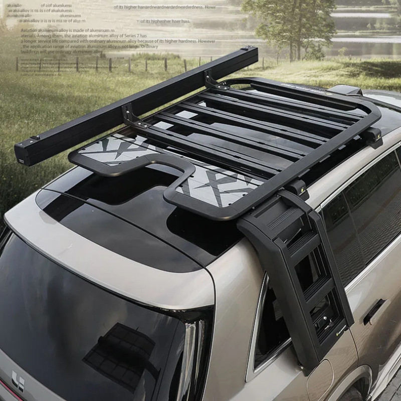 Offroad 4x4 Toyota Prado Accessories Aluminum Rooftop Cargo Carriers ...