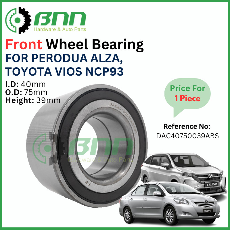 [BNN] Perodua Alza 09-21 Myvi 2018 Ativa Aruz Toyota Vios NCP93 Front ...
