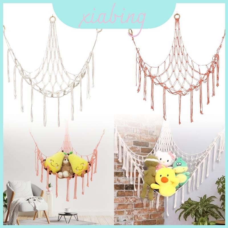 Rope Unique Cotton Triangle Toy Hammock For Organization Aesthetic ...