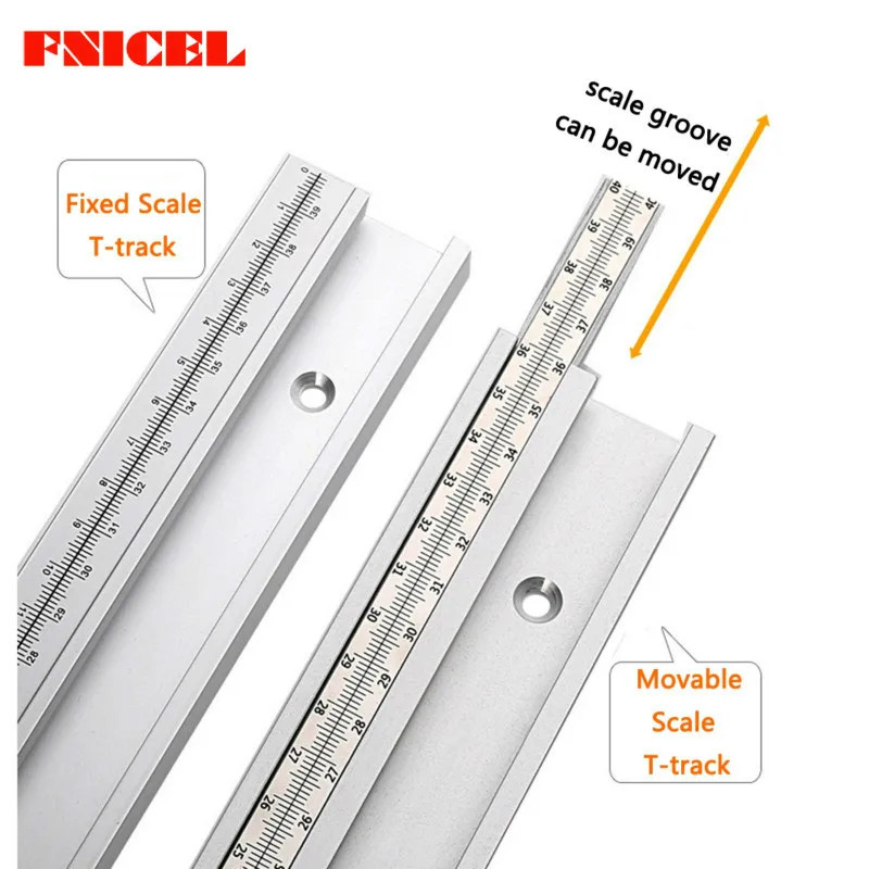 400mm Aluminum Alloy T Slot Track For Woodworking