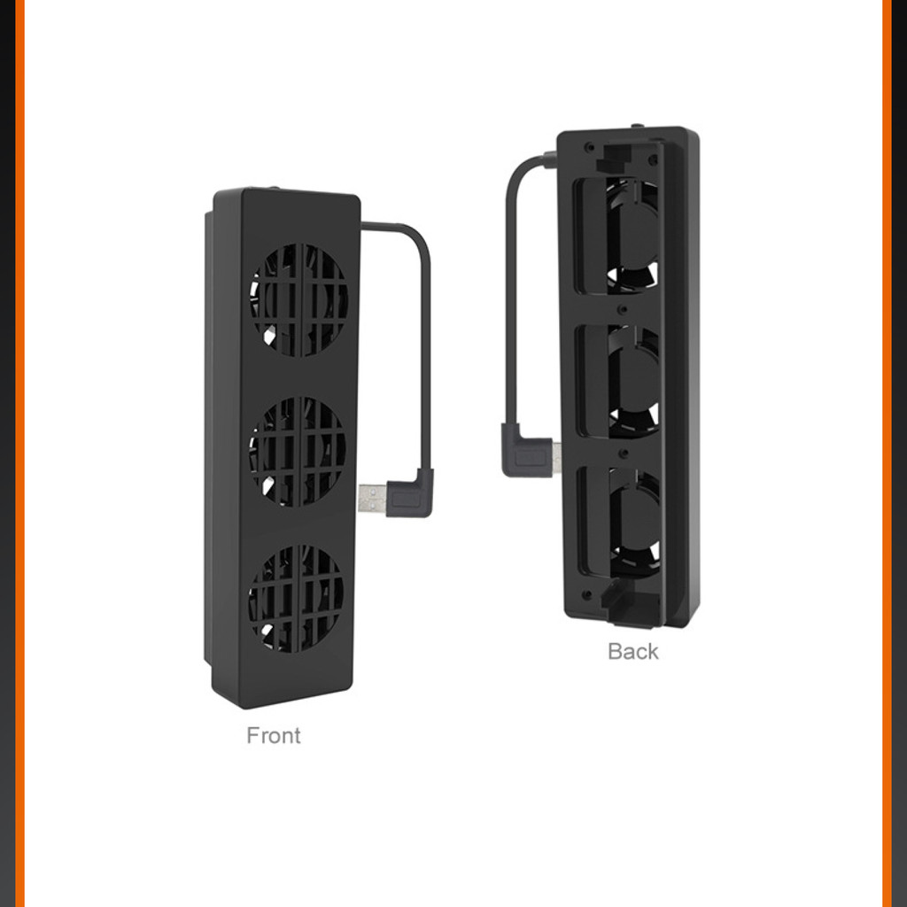 DOBE Nintendo Switch V1 V2 Cooling Fan 3 Fans Stand with USB Input ...
