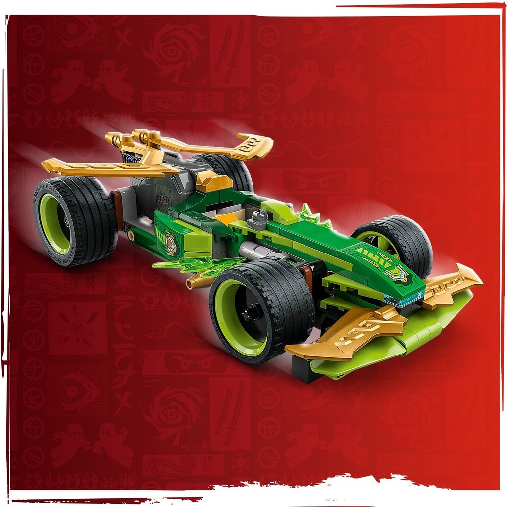 LEGO 71828 Ninjago Lloyd's Pull-Back Race Car Building Toy Set (181 ...