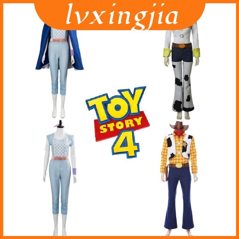 Fans Story Toy Rejoice With Woody Bo Peep Jessie Cosplay Stage Costumes