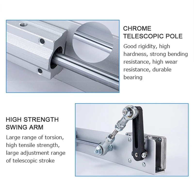 24V Reciprocating Linear Actuator Speed Regulation Adaptor Telescopic ...