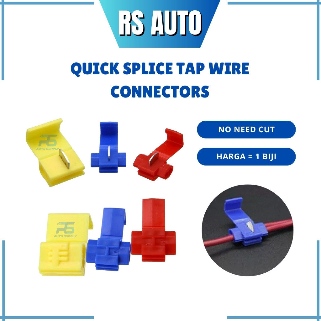 1pc Wire Clip Connector Quick Clamp Electrical Cable Splice Snap Lock ...