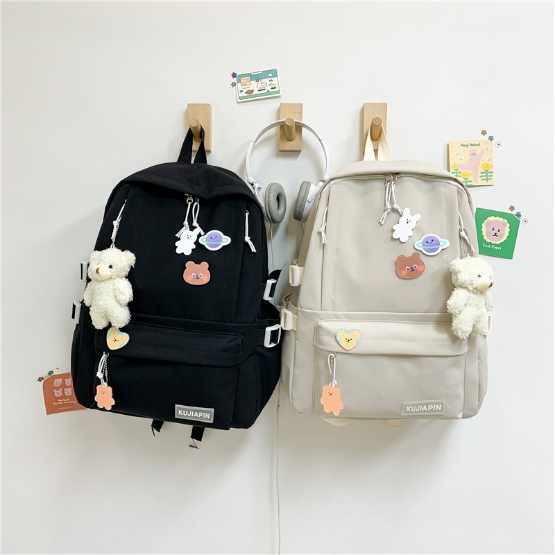 Korean-Style Multi-Purpose Travel Backpack for Women