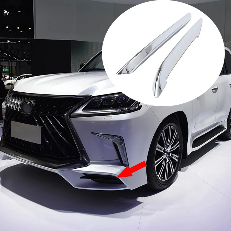 For Lexus LX570 TRD 2016 2017 2018 2019 2020 ABS Chrome Car Front ...