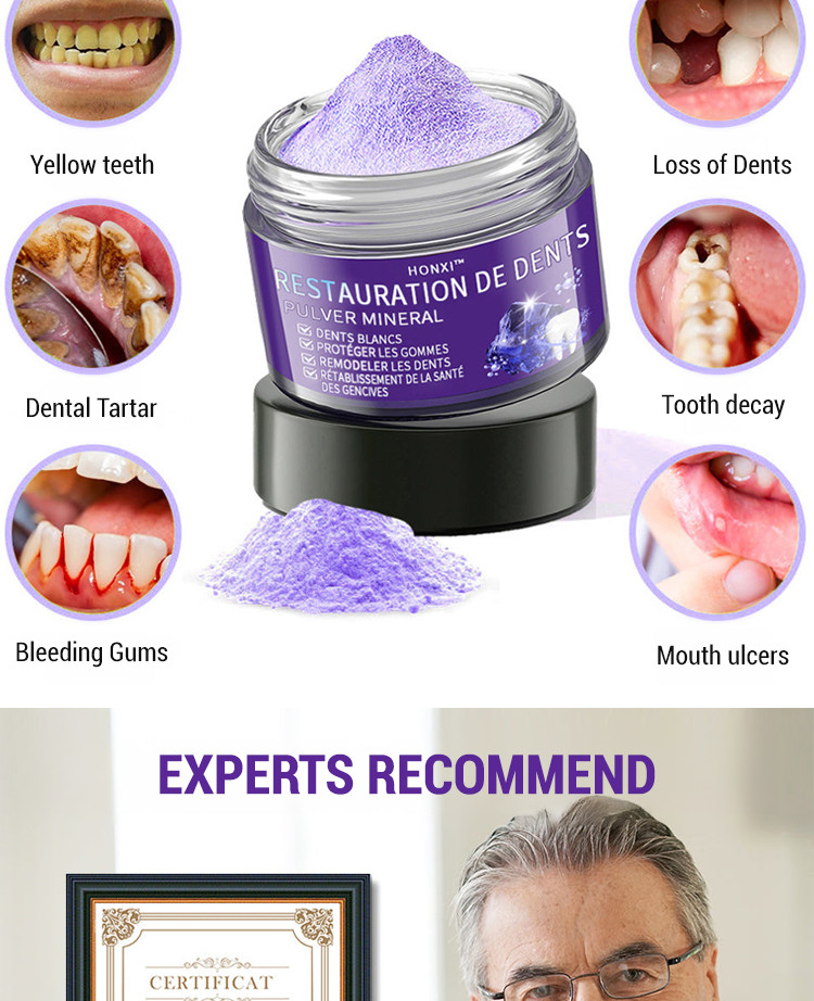 🌿Healthy Smile🌿 Tooth Powder/Gum Health/Teeth Repair 【Mineral Formula ...