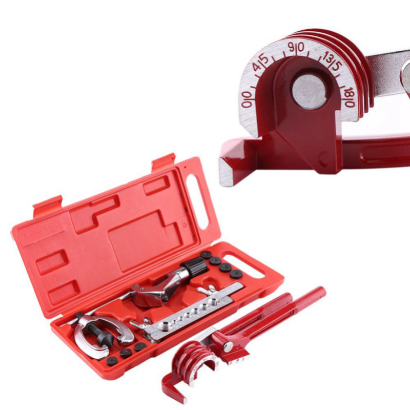 11Pc Pipe Flaring Kit Brake Fuel Tube Repair Flare Kit With Cutter ...