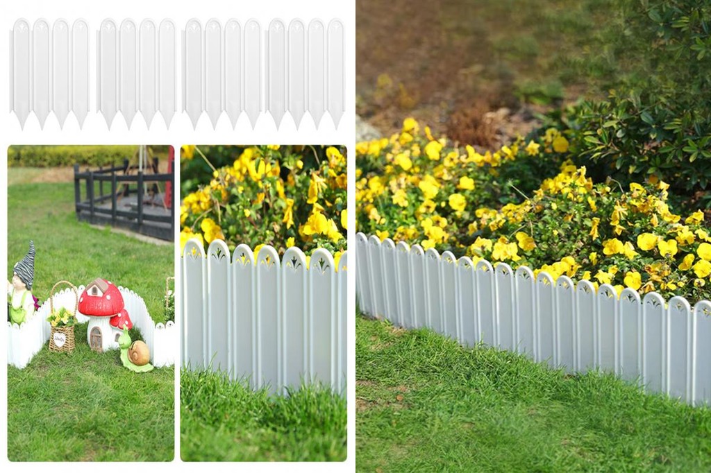 [richu] Courtyard Edge Fencing Panels Garden Landscape Edging Panels ...