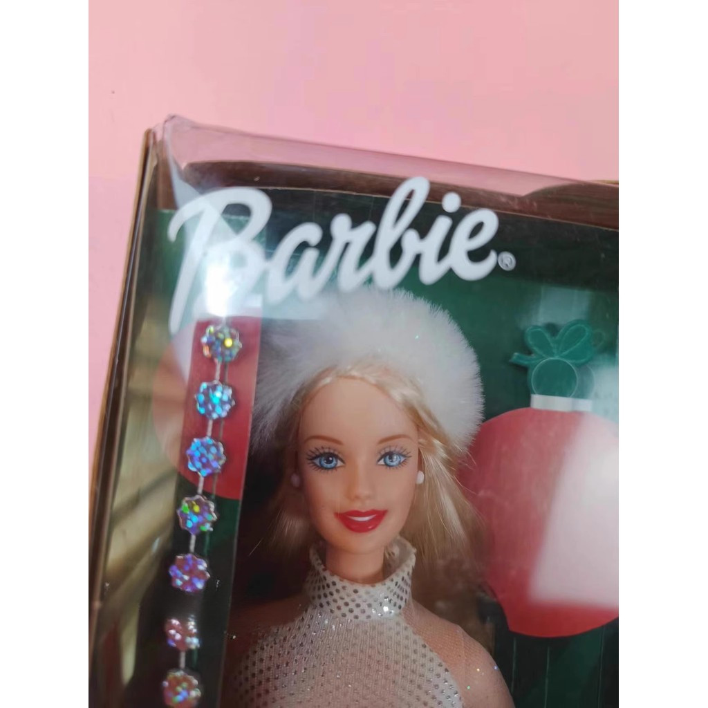 Barbie Happy Holidays 2001 – NRFB – Édition Noël – Avec Bracelet Offert