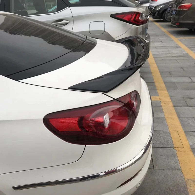 R Style ABS rear roof spoiler lip wings for Volkswagen VW Passat CC ...