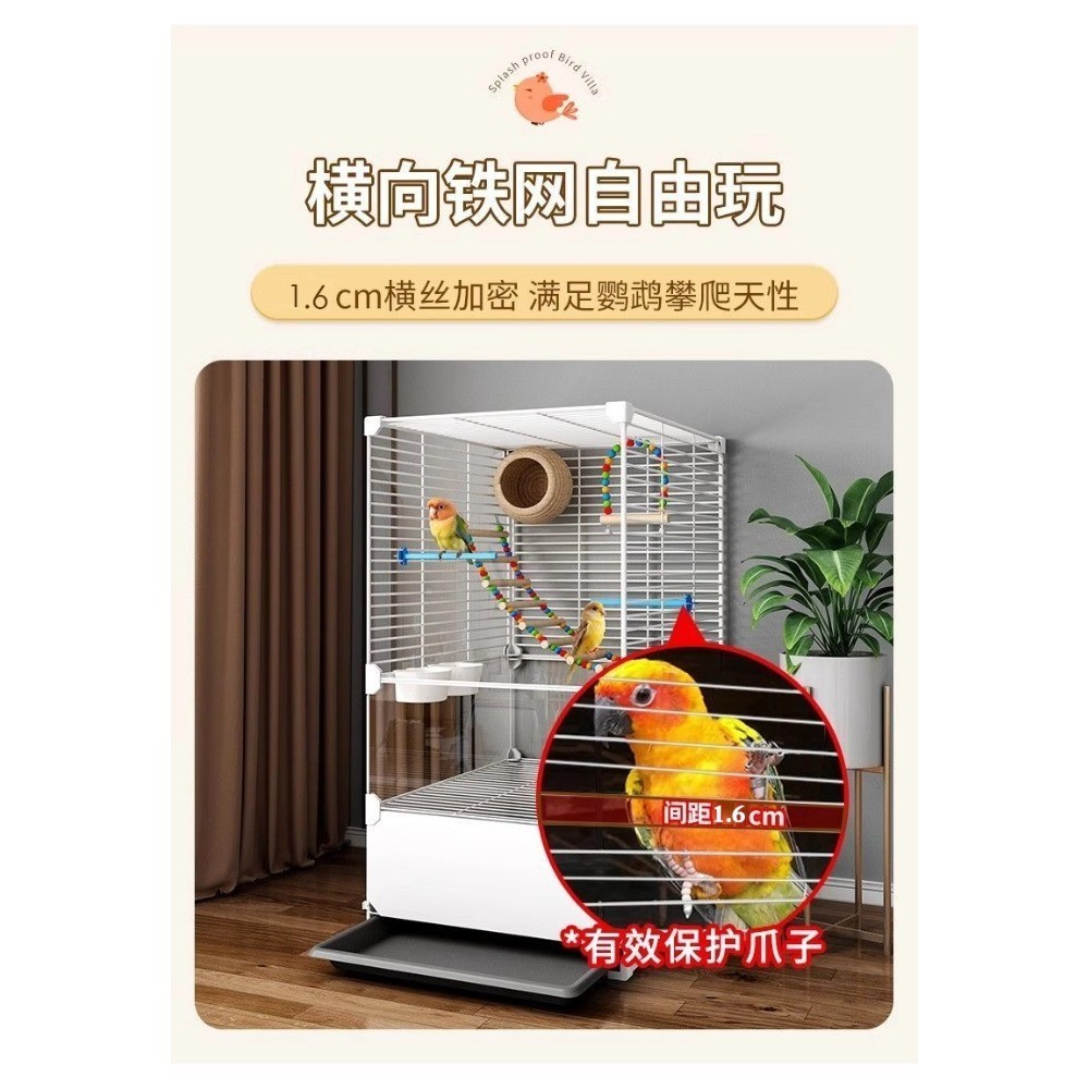 Curated visual reference: Fresh Look at Large Bird Cage For Parrots Spacious Luxury Villa Design For