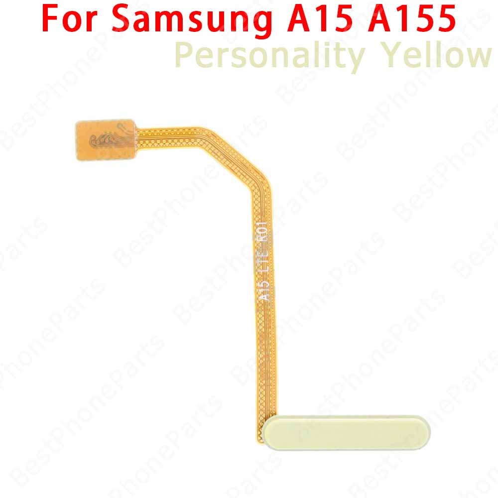 Original Power Button Fingerprint Sensor Flex Cable For Samsung Galaxy ...