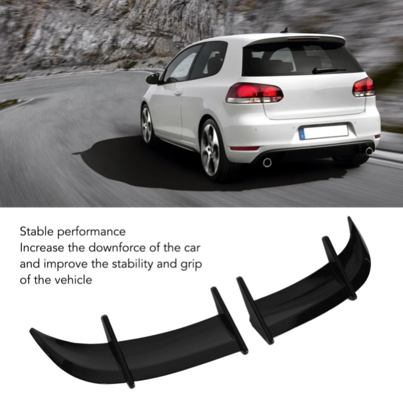 Car Rear Trunk Spoiler AK Wind Pressure Reduction Tail Spoiler Lid Wing ...