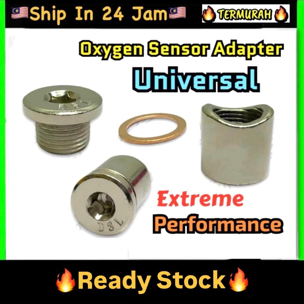 Racing Oxygen Sensor Adapter Universal RS150 RFS150 Y15 NLK ESPADA VF3i ...