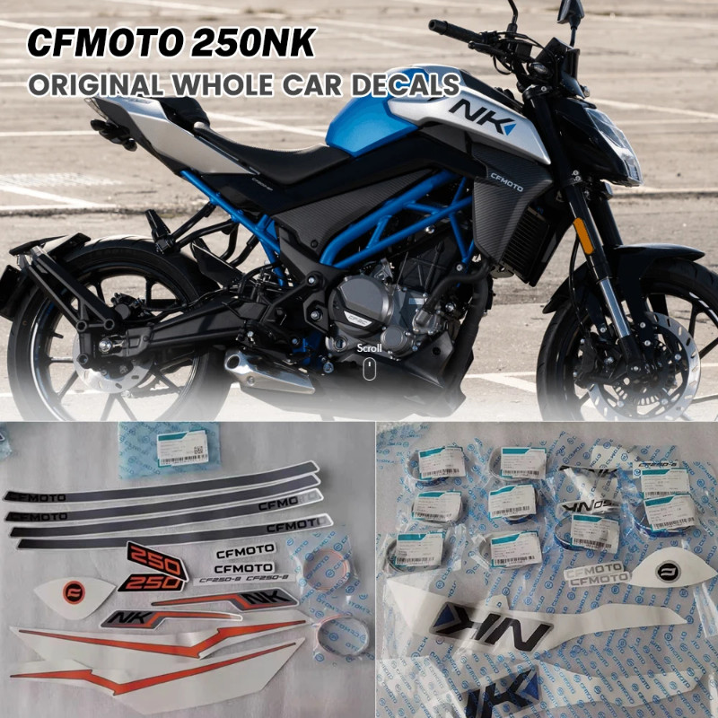 Motorcycle Fairing Decal Graphic Sticker For CFMOTO 250NK 2022 CF250NK ...