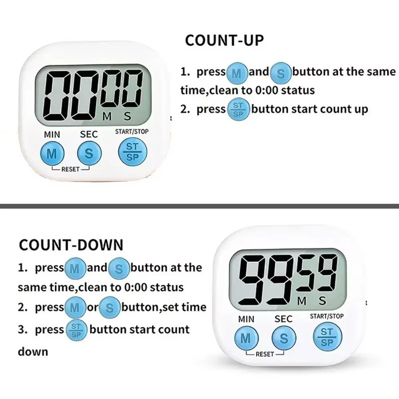 Outdoor Sports Timer Time Manager Student Electronic Alarm Clock With ...
