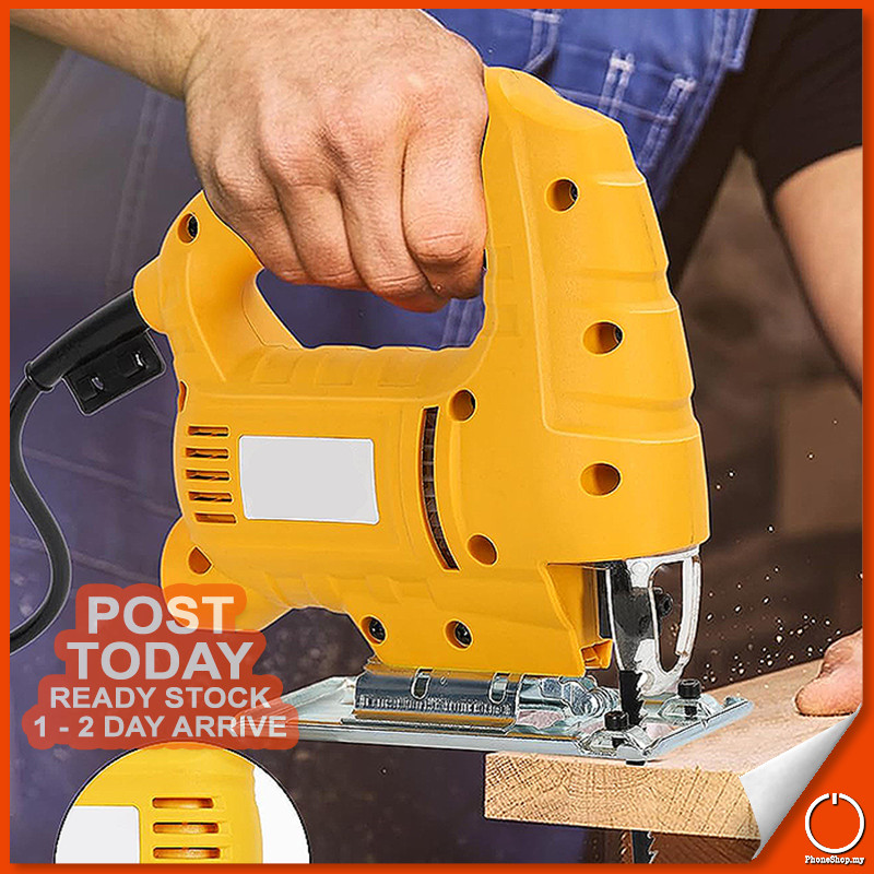 𝐒𝐔𝐏𝐄𝐑𝐈𝐎𝐑 𝐒𝐓𝐀𝐁𝐈𝐋𝐈𝐓𝐘 Electric Jig Saw Machine 500W High Speed Cutter ...