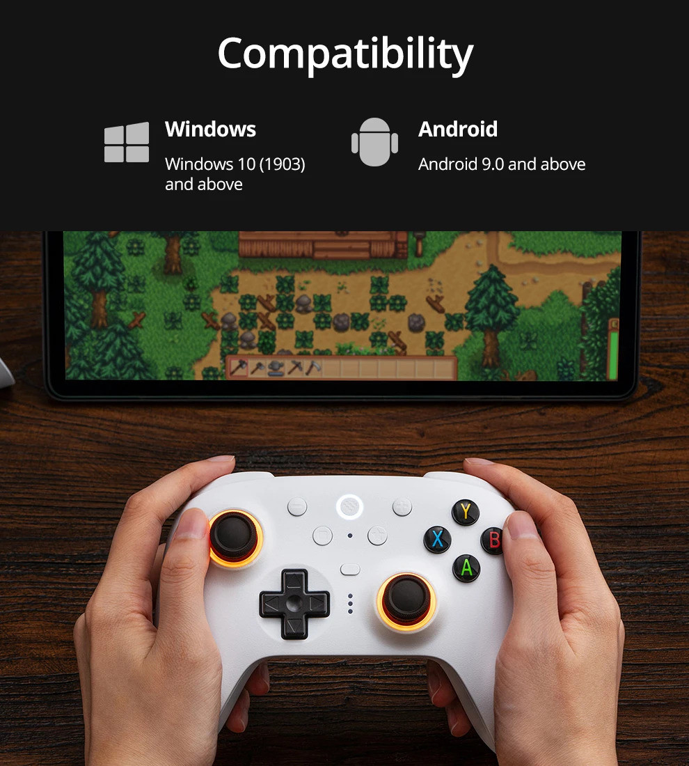 8BitDo Ultimate 2 Wireless Controller Gamepad With 8Speed Exclusive ...