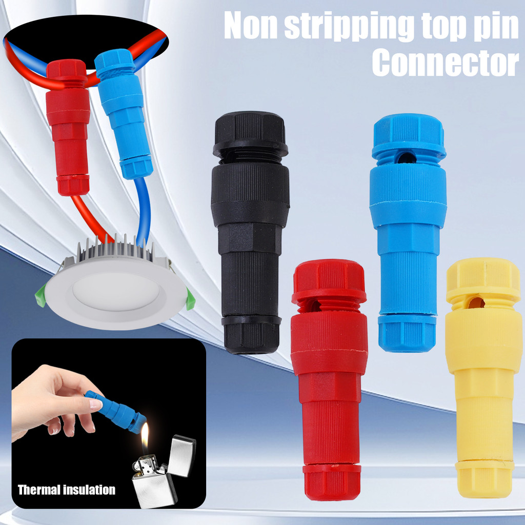 10PCS Low Voltage Fastlock Piercing Connector Waterproof Crimp Wiring ...