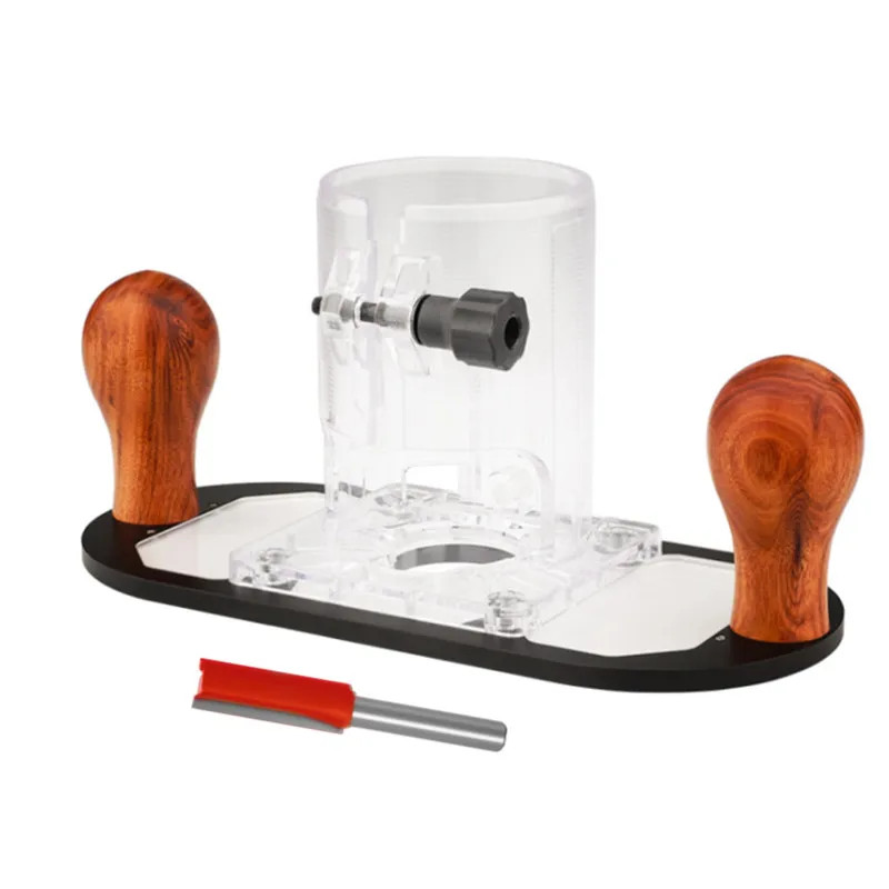 Wood Router Base for Edge Guide - Woodworking Trimming Machine Milling ...