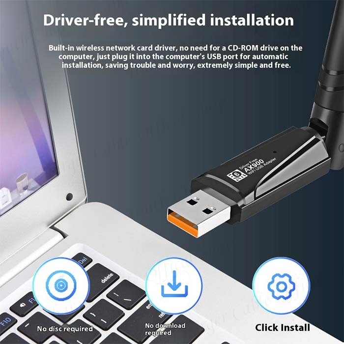 Dual band 2 4g 5g wifi receiver ax900m wireless network card driver