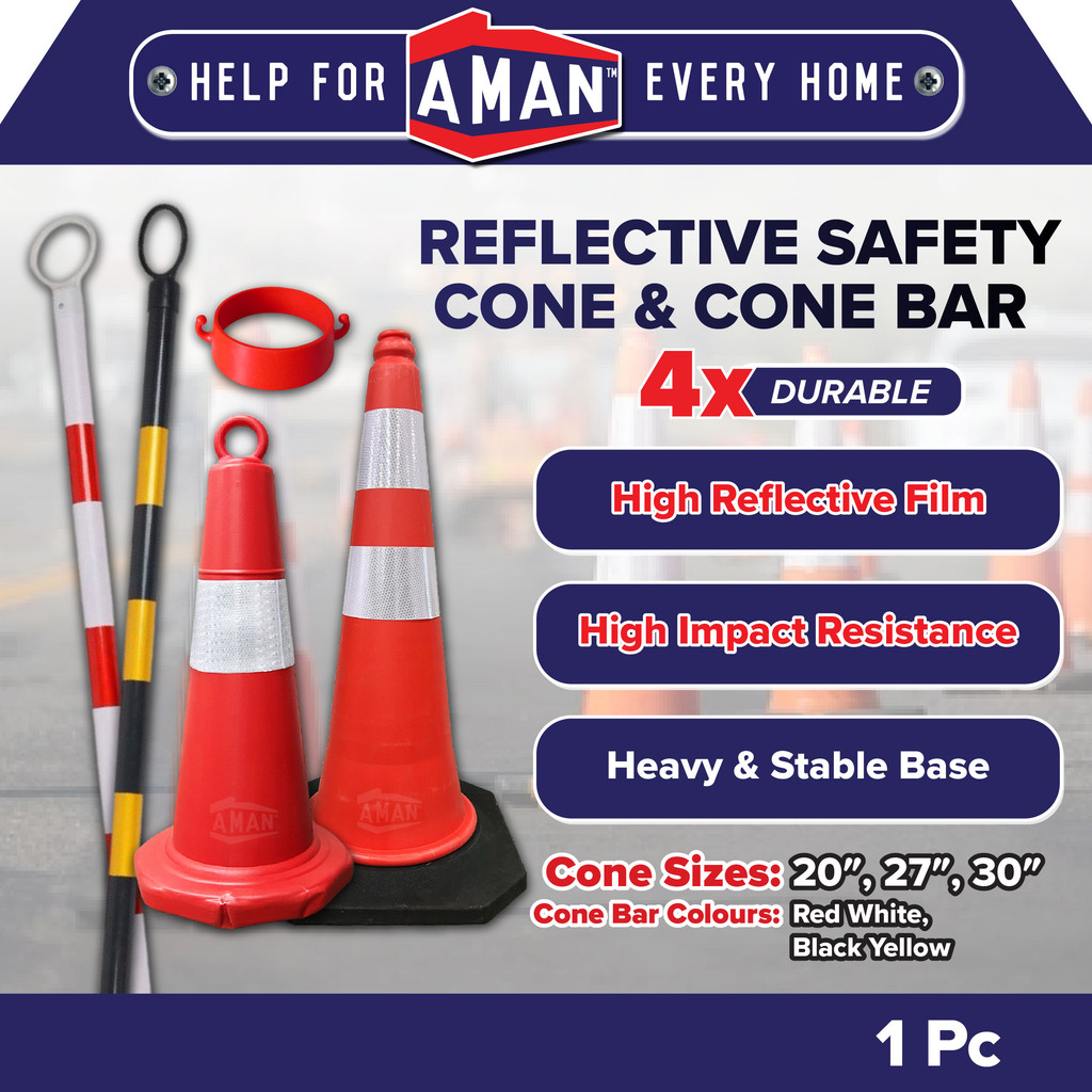 PVC Reflective Signal Warning Safety Cone Reflective Line Traffic Cone ...