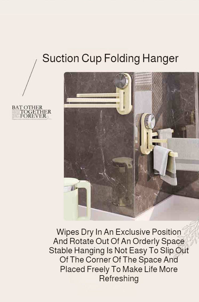 Storage Rack Multifunction Stable Towel Rack Reusable Free Rotation ...