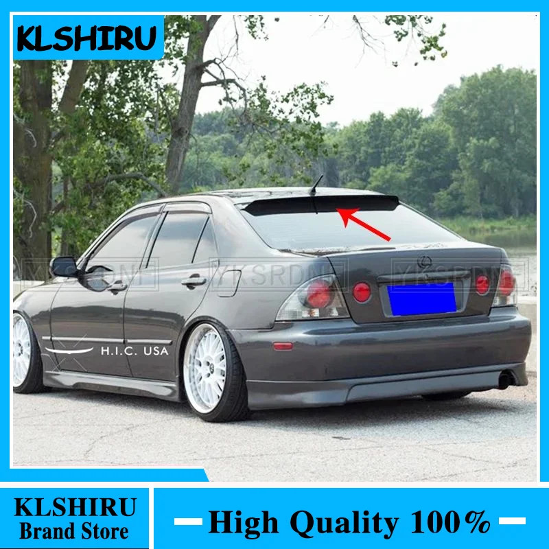 High quality ABS rear tailbox spoiler rear windshield wing visor for ...