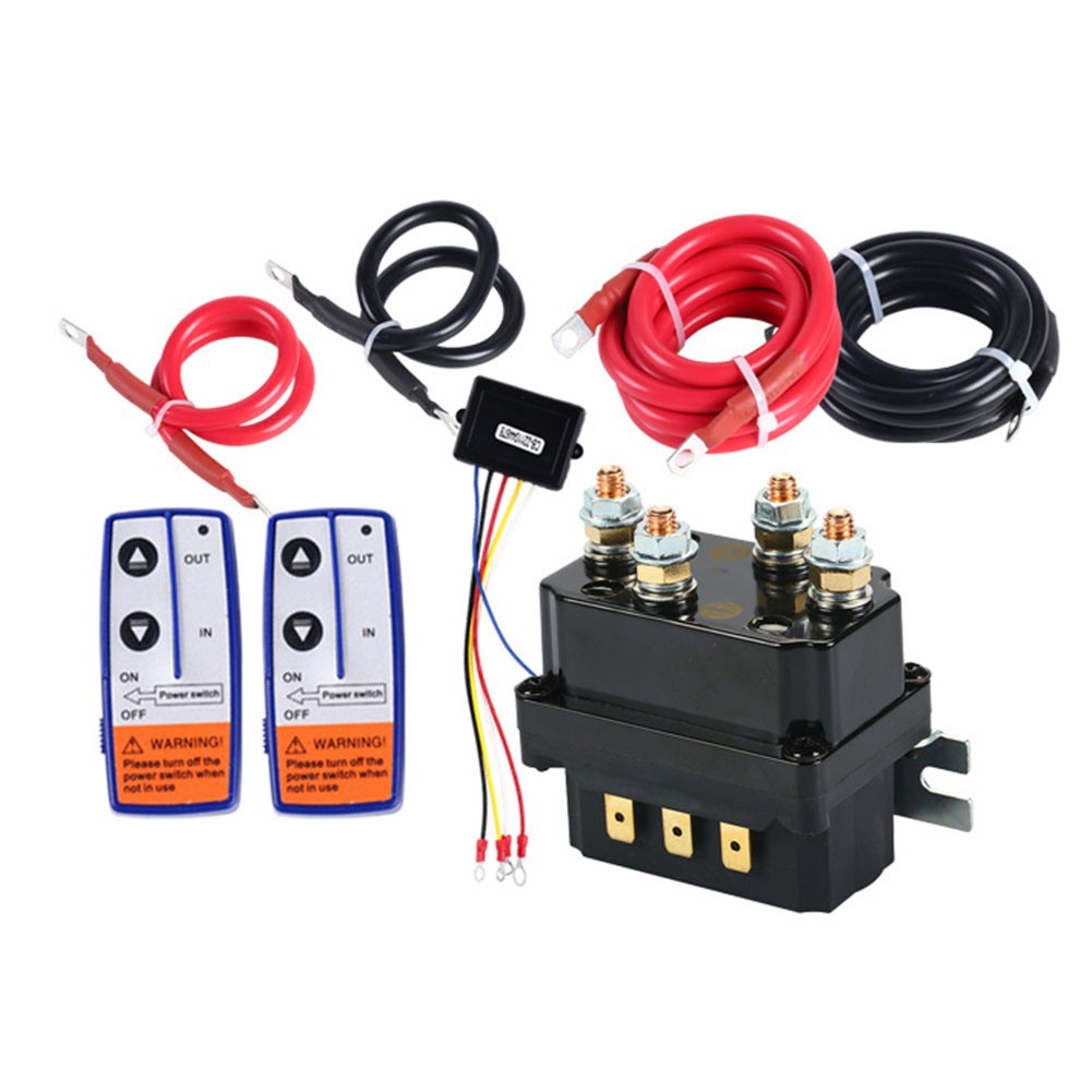 ⭐CuteBB⭐12V 250A/500A Winch Electromagnetic Contactor Relay Wireless ...