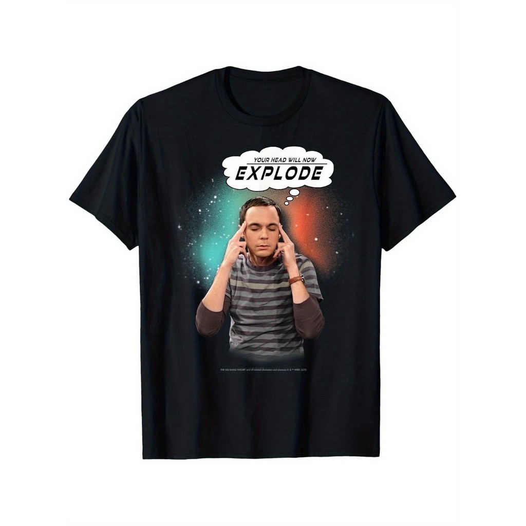 The Big Bang Theory Sheldon Your Head Will Now Explode T-Shirt Gift For ...